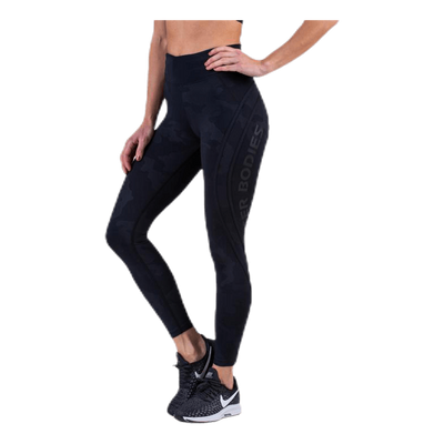 Camo High Tights Patterned/Black