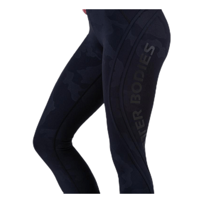 Camo High Tights Patterned/Black
