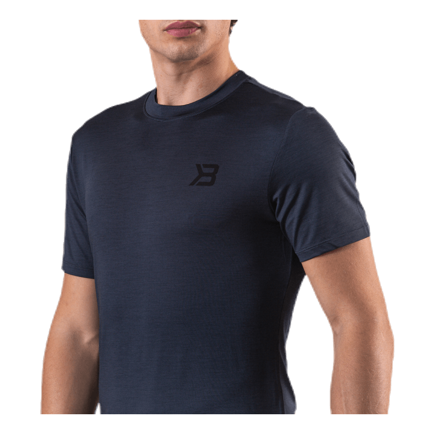 Essex Stripe Tee Grey