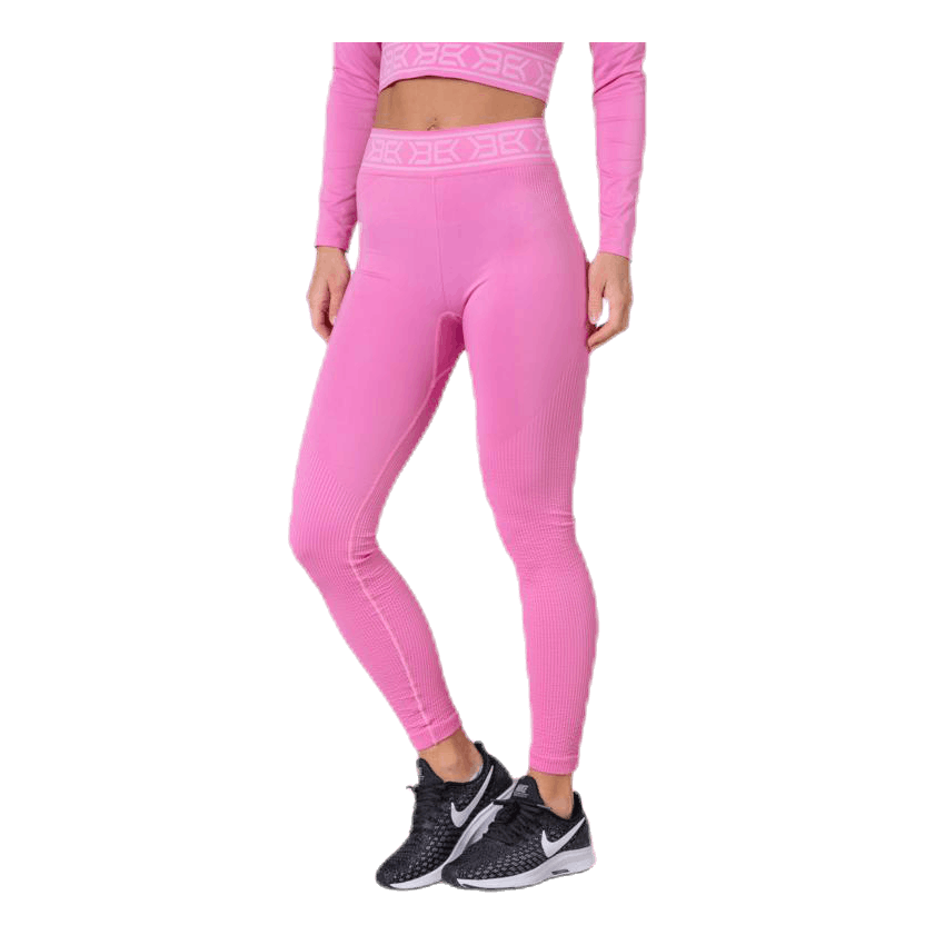 Rib Seamless Legging Pink