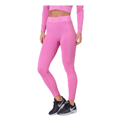 Rib Seamless Legging Pink