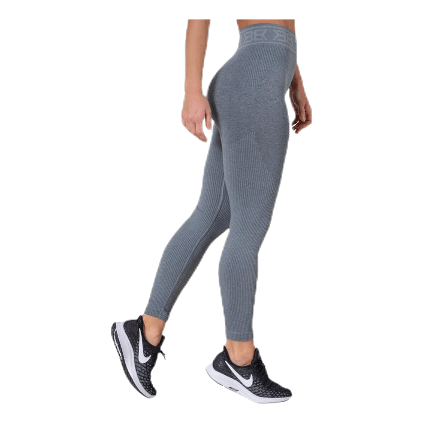 Rib Seamless Legging Grey