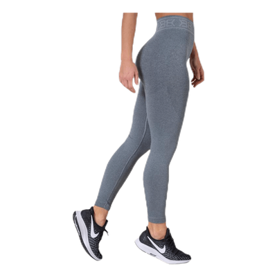 Rib Seamless Legging Grey