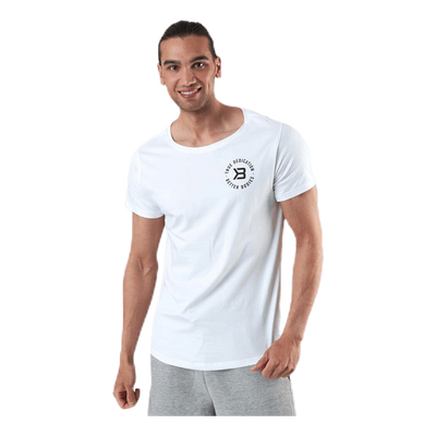 Wide Neck Tee White