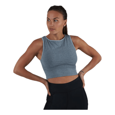 Rib Seamless Top Grey