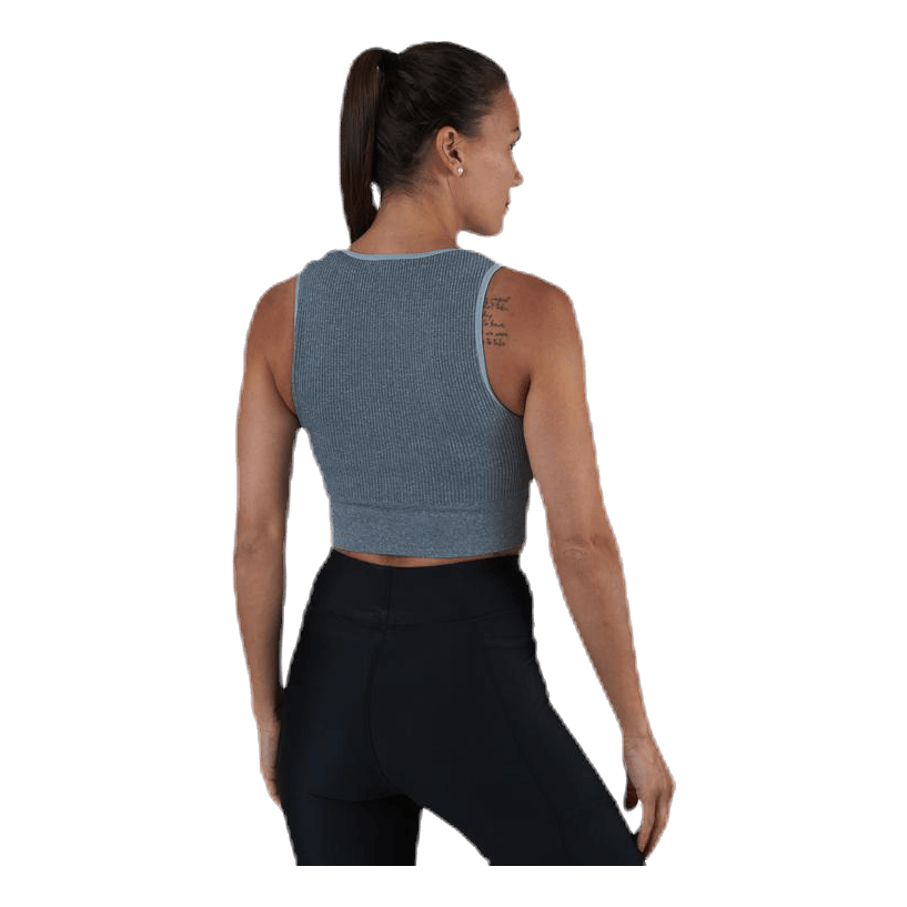 Rib Seamless Top Grey