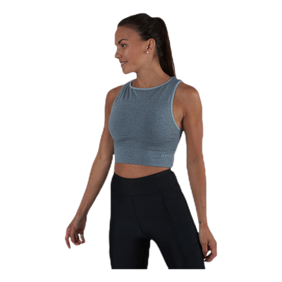 Rib Seamless Top Grey