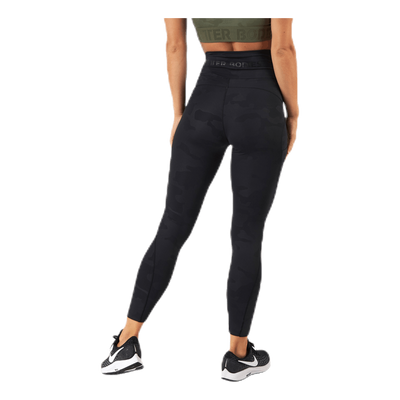 High Waist Leggings Patterned/Black