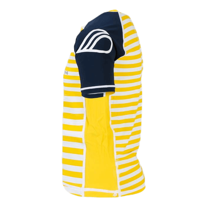 Surf Shortsleeve UV Top Blue/Yellow