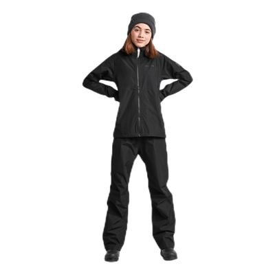 Tera Girls Rain Jacket Black