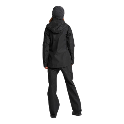 Tera Girls Rain Jacket Black