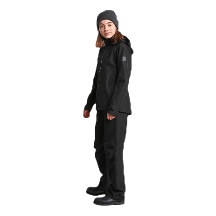 Tera Girls Rain Jacket Black