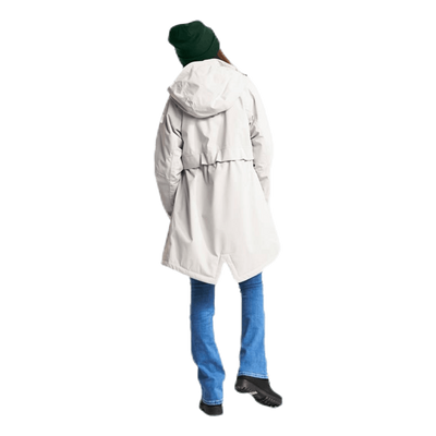 Thea Girl's Parka White