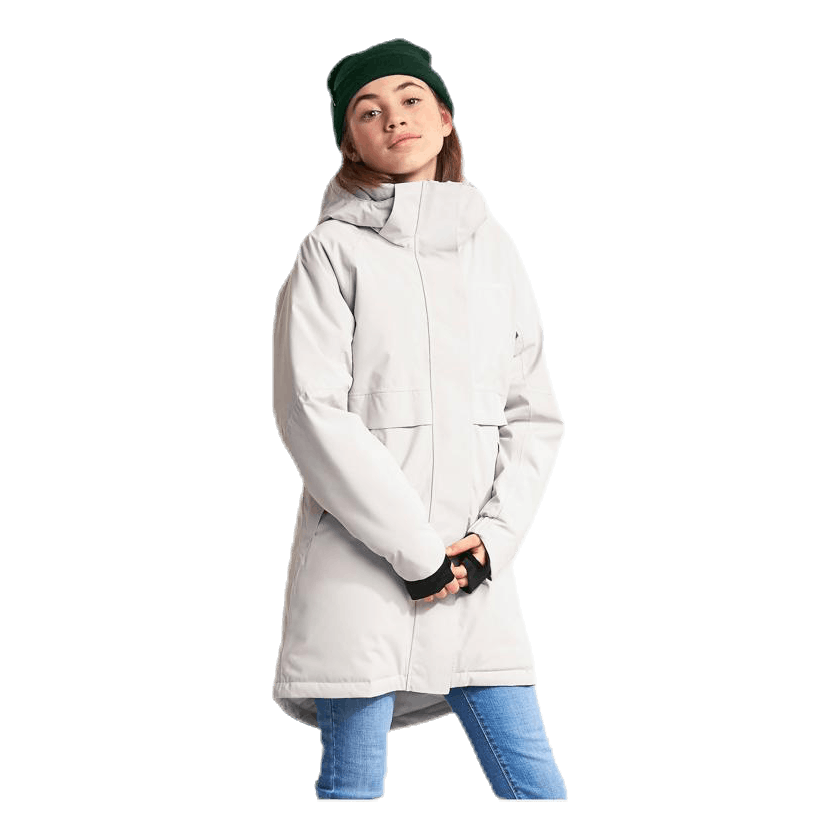 Thea Girl's Parka White