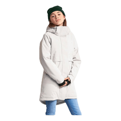 Thea Girl's Parka White
