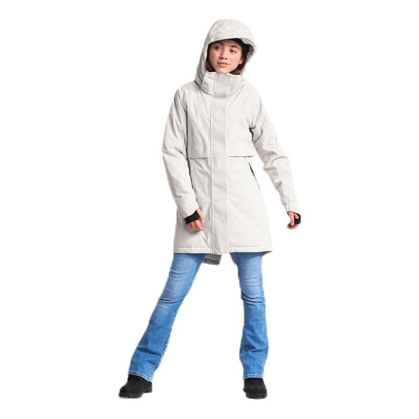 Thea Girl's Parka White