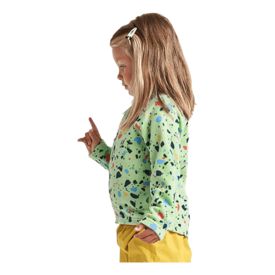 Monte Printed Kids Jacket Green