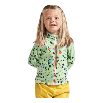 Monte Printed Kids Jacket Green