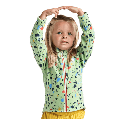 Monte Printed Kids Jacket Green