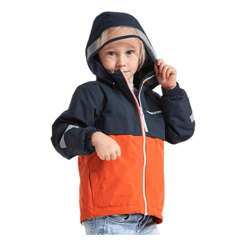 Viken Kids Jacket Blue/Orange