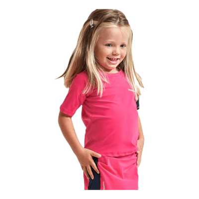 Surf Kids SS UV Top Pink