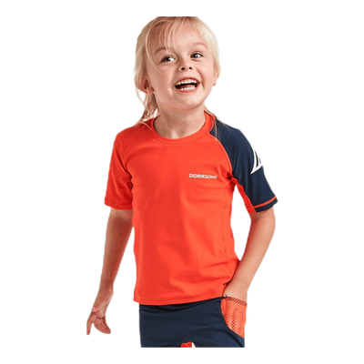 Surf Kids SS UV Top Orange
