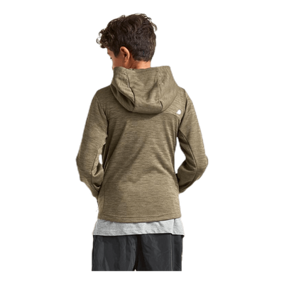 Halden Hybrid B Hoodie Green