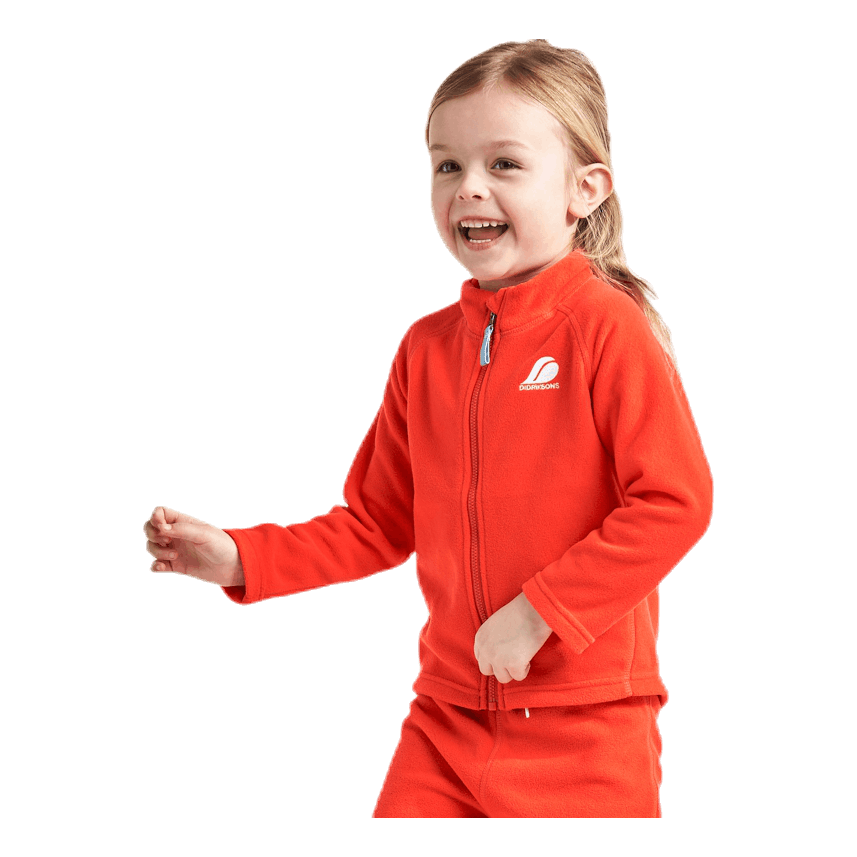 Monte Fleece Jacket 5 Orange