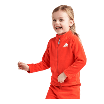 Monte Fleece Jacket 5 Orange