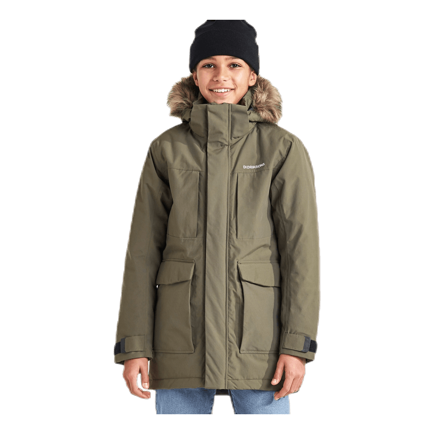 Madi Boys Parka 2 Green