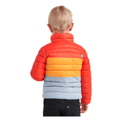 Puff Jacket Orange/Blue/Yellow