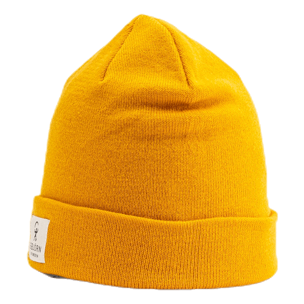 Sunny Double Knit Cap Yellow