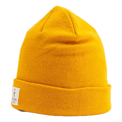 Sunny Double Knit Cap Yellow