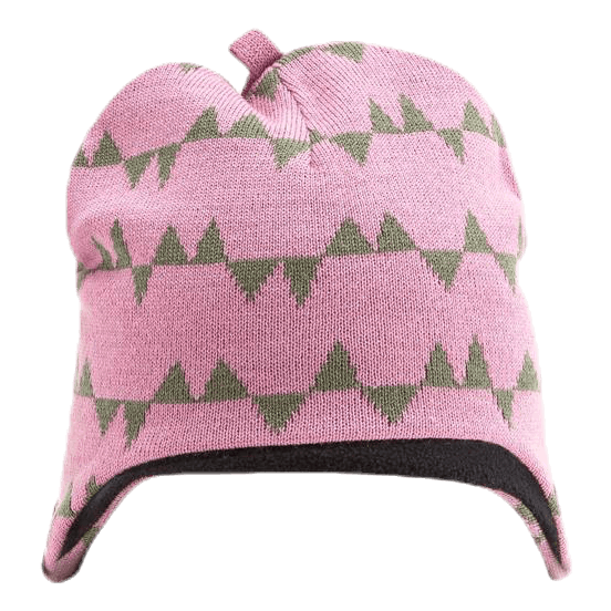 Eaglet Knitted Flap Cap Pink