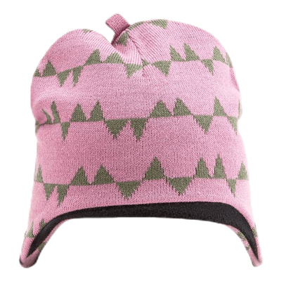 Eaglet Knitted Flap Cap Pink