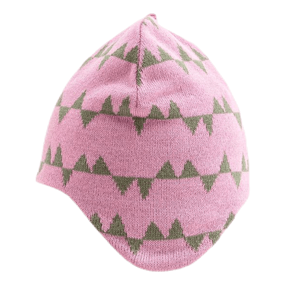 Eaglet Knitted Flap Cap Pink