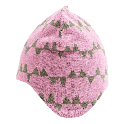 Eaglet Knitted Flap Cap Pink