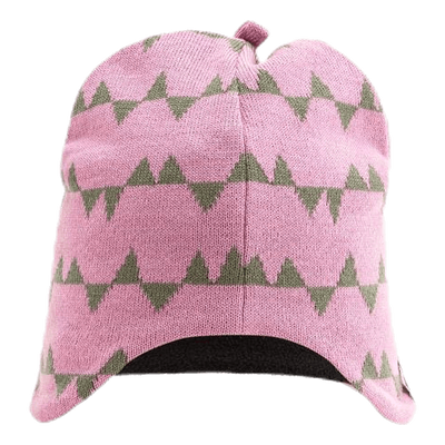 Eaglet Knitted Flap Cap Pink