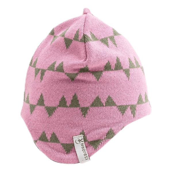 Eaglet Knitted Flap Cap Pink