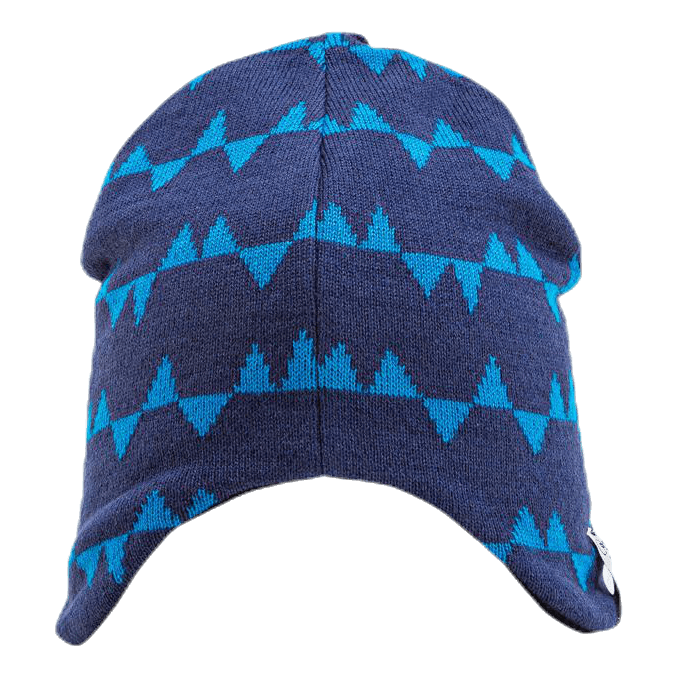 Eaglet Knitted Flap Cap Blue