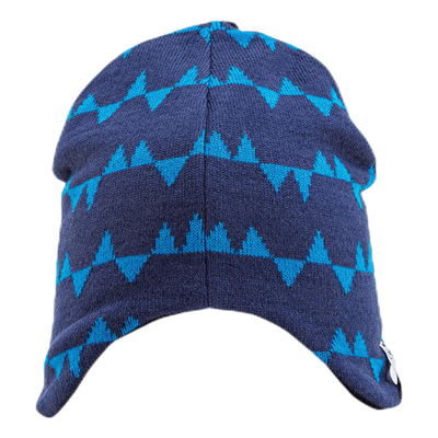 Eaglet Knitted Flap Cap Blue