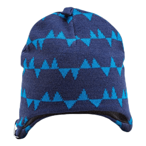Eaglet Knitted Flap Cap Blue