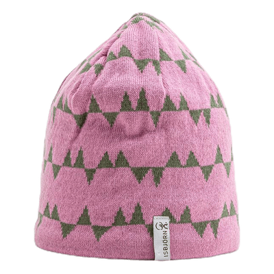 Hawk Knitted Cap Pink