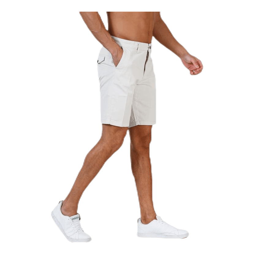 Crimson Shorts    White