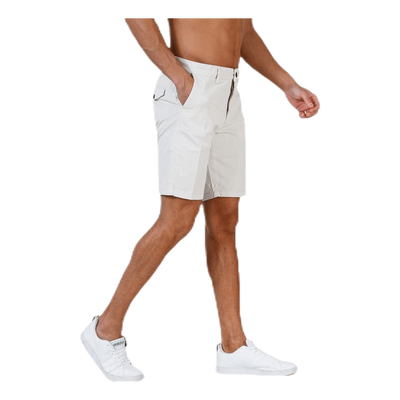 Crimson Shorts    White