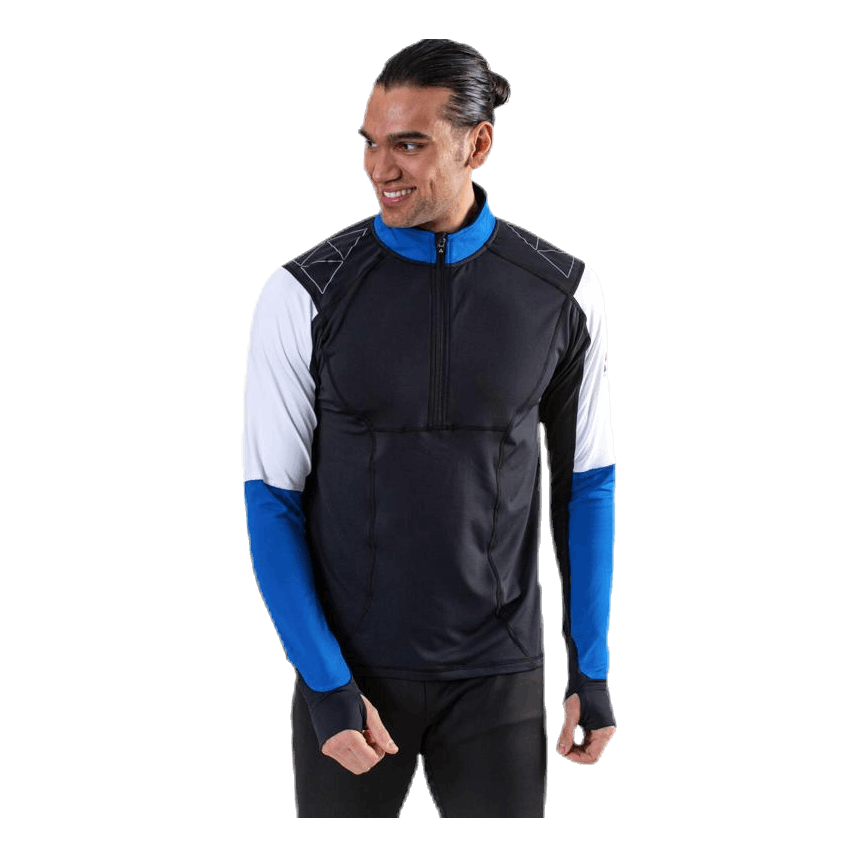 Åsarna 2 Baselayer L/S Top Blue/Black