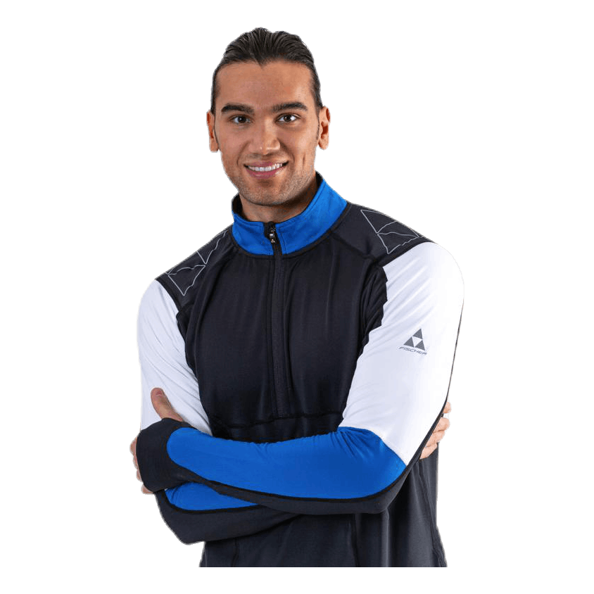Åsarna 2 Baselayer L/S Top Blue/Black