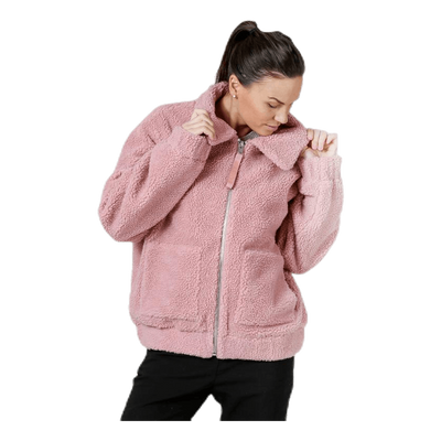 Rome Pile Jacket Pink