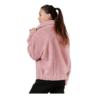 Rome Pile Jacket Pink