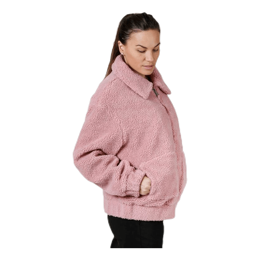 Rome Pile Jacket Pink